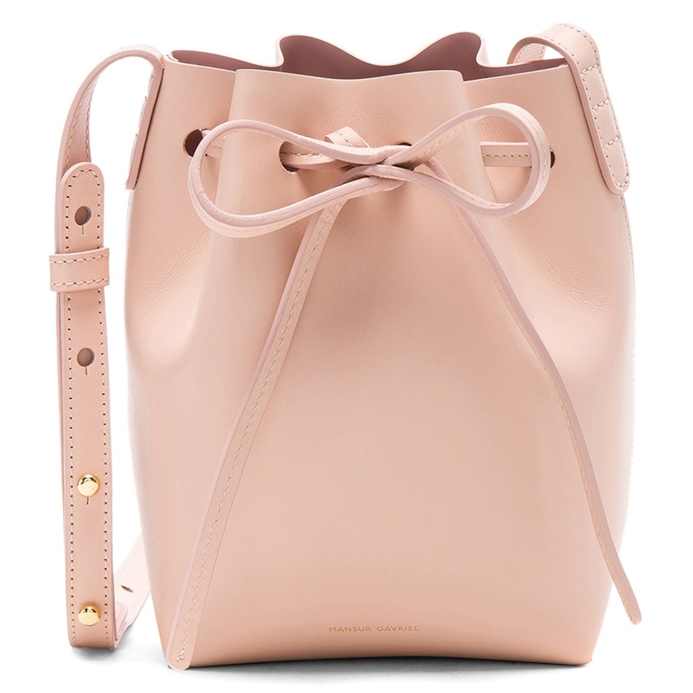 Mansur Gavriel mini mini calf bucket bag
